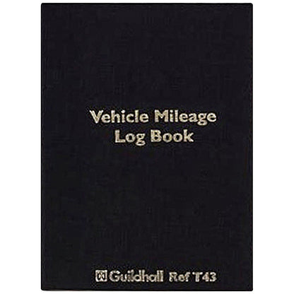 Guildhall Vehicle Mileage Log Book, 104x149mm, 60 Pages
