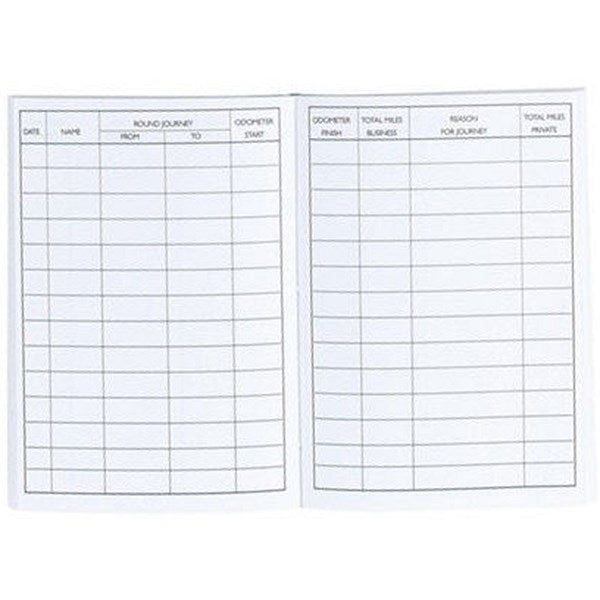 Guildhall Vehicle Mileage Log Book, 104x149mm, 60 Pages