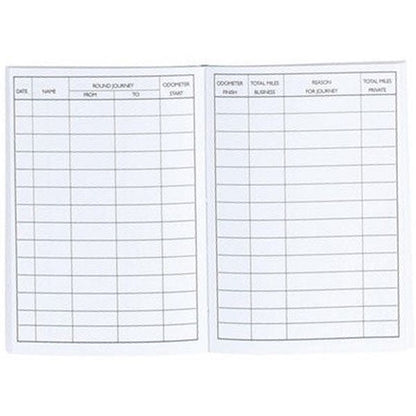 Guildhall Vehicle Mileage Log Book, 104x149mm, 60 Pages