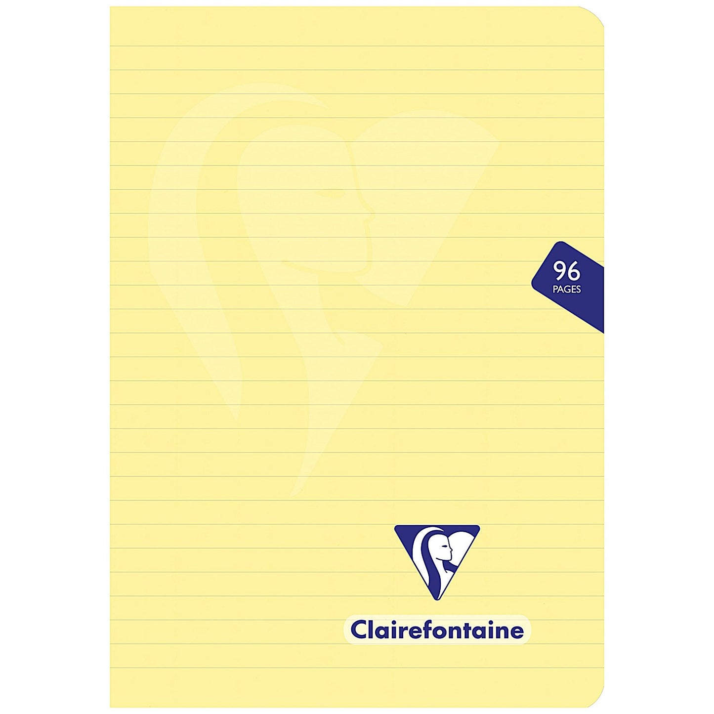 Clairefontaine Mimesys Notebook, A5, Ruled, 96 Pages, Assorted, Pack of 10