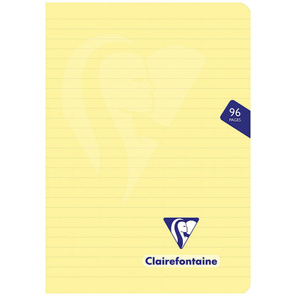 Clairefontaine Mimesys Notebook, A5, Ruled, 96 Pages, Assorted, Pack of 10