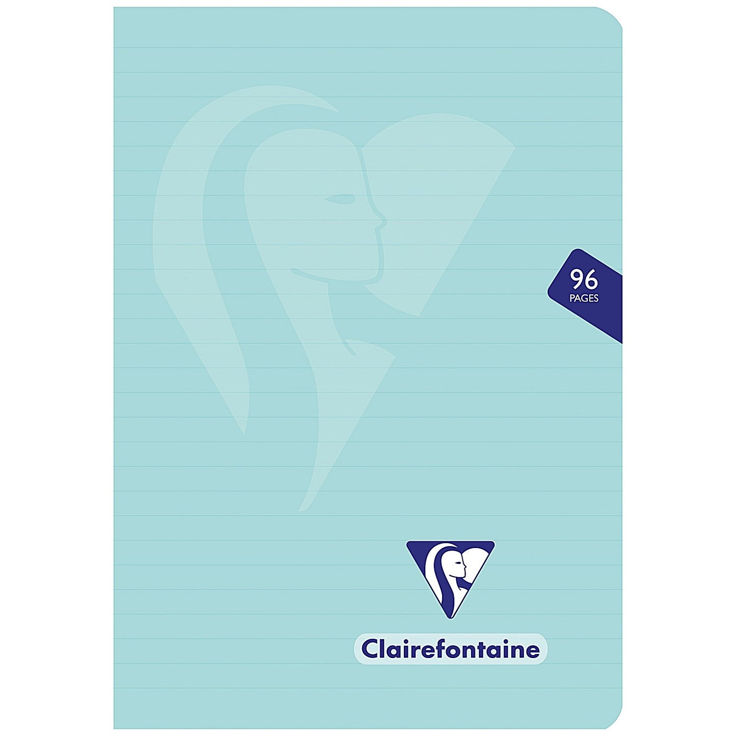 Clairefontaine Mimesys Notebook, A5, Ruled, 96 Pages, Assorted, Pack of 10