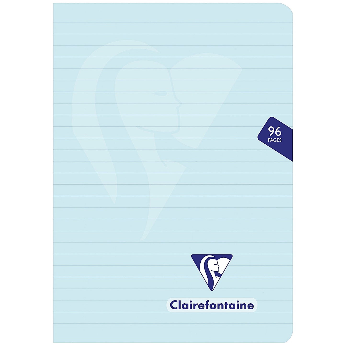 Clairefontaine Mimesys Notebook, A5, Ruled, 96 Pages, Assorted, Pack of 10