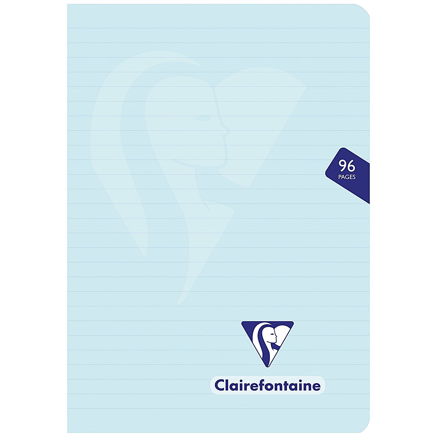 Clairefontaine Mimesys Notebook, A5, Ruled, 96 Pages, Assorted, Pack of 10