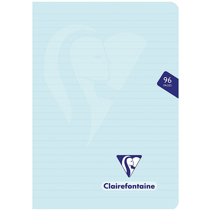 Clairefontaine Mimesys Notebook, A5, Ruled, 96 Pages, Assorted, Pack of 10