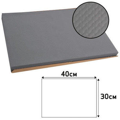 Exacompta Cogir Placemats, 300x400mm Embossed Paper, Grey, Pack of 500