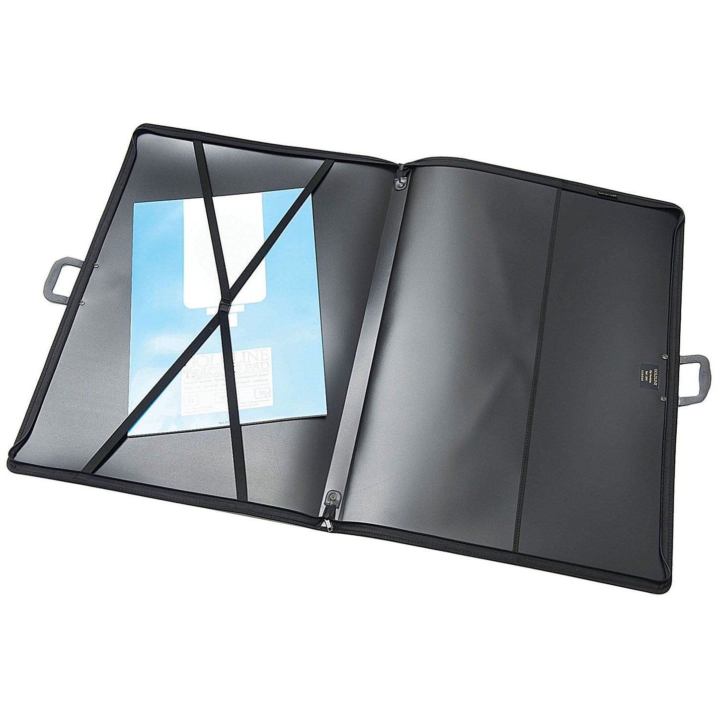 Goldline Zip Portfolio Lightweight Polypropylene A1 Black Easy2Order : GH12796