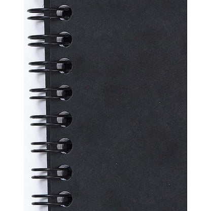 Europa Wirebound Notebook, A5, Ruled & Perforated, 120 Pages, Black, Pack of 10