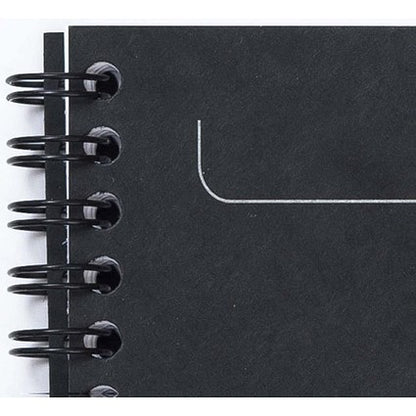 Europa Wirebound Notebook, A5, Ruled & Perforated, 120 Pages, Black, Pack of 10