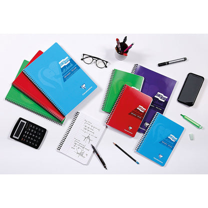 Europa Notebook, A4, Ruled & Perforated, 180 Pages,Turquoise, Pack of 5