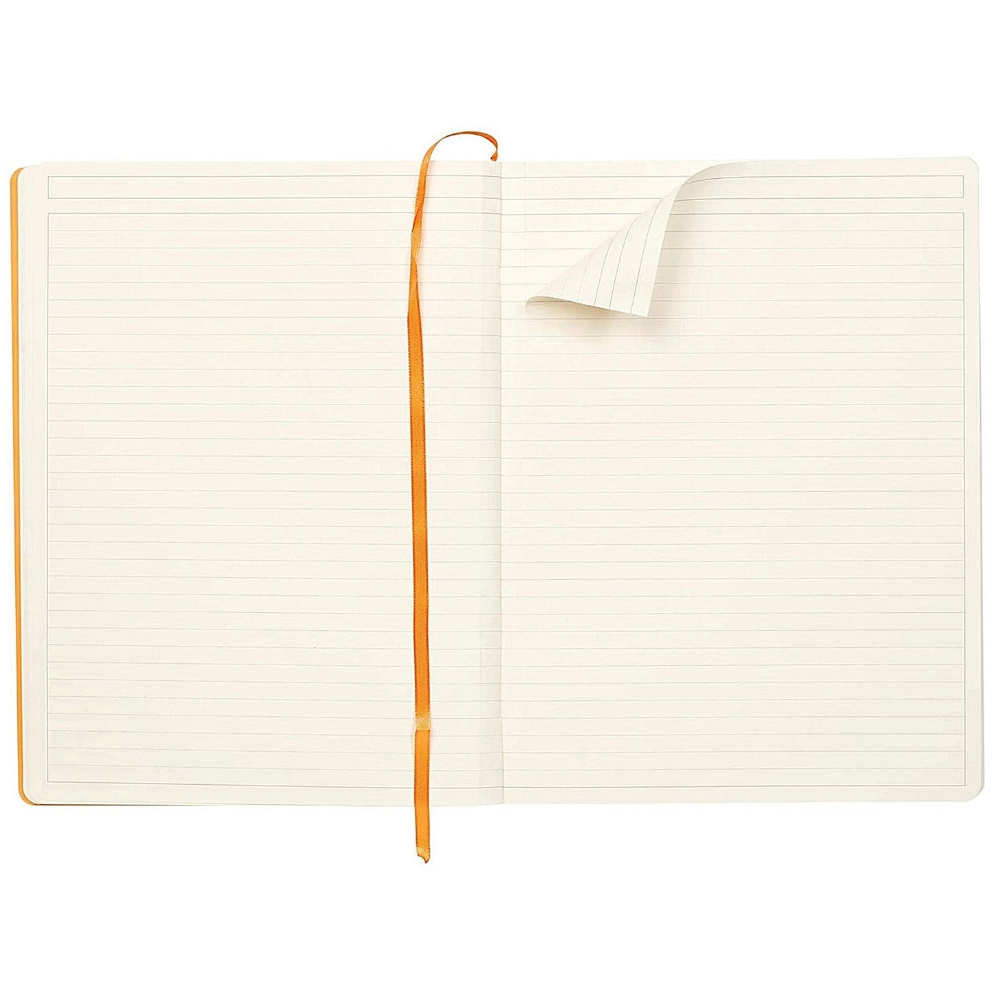 Clairefontaine Rhodiarama Notebook 80 Lined Pages A4+ Silver Cover