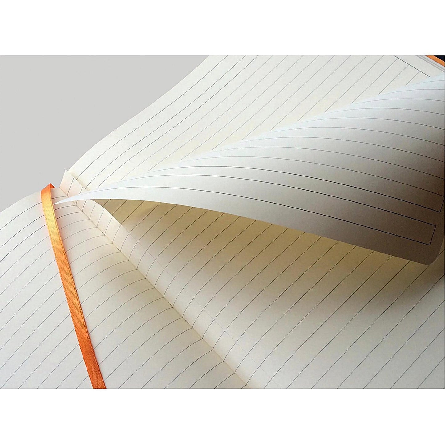 Clairefontaine Rhodiarama Notebook 80 Lined Pages A4+ Silver Cover