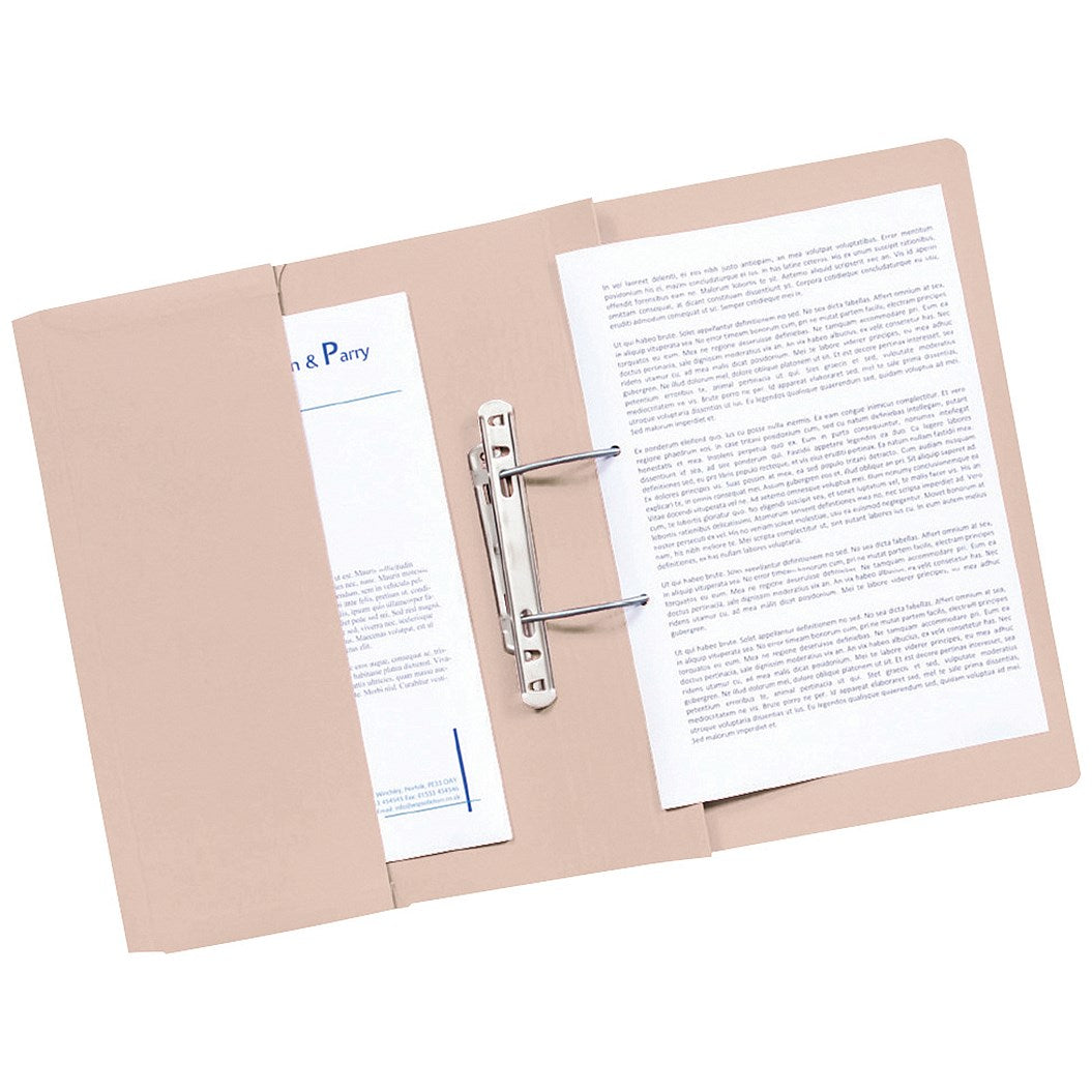Guildhall Front Pocket Transfer Files, 315gsm, Foolscap, Buff, Pack of ...