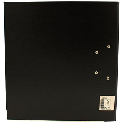 Guildhall A4 Lever Arch Files, 70mm Spine, Black, Pack of 10