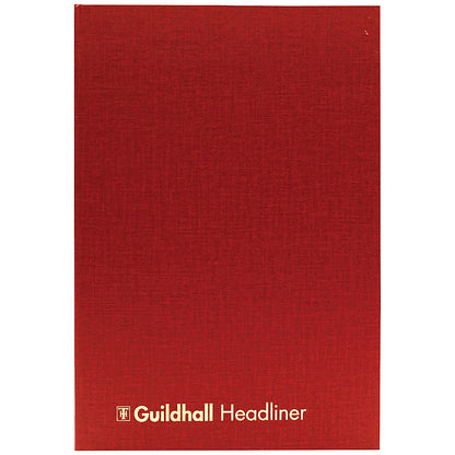 Guildhall Headliner Account Book 38/6Z - 6 Cash Columns