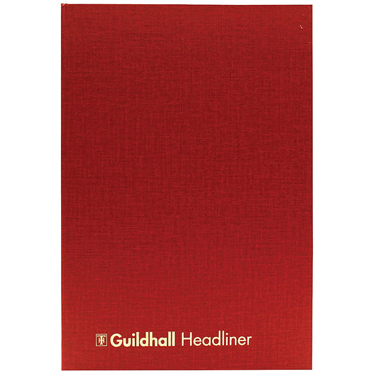 Guildhall Headliner Account Book 38/6Z - 6 Cash Columns