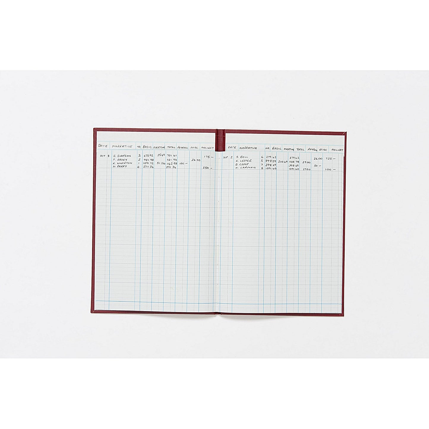 Guildhall Headliner Account Book 38/6Z - 6 Cash Columns