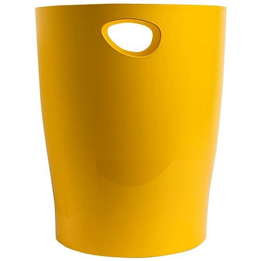 Exacompta Bee Blue Recycled Ecobin, 15 Litres, Assorted, Pack of 8