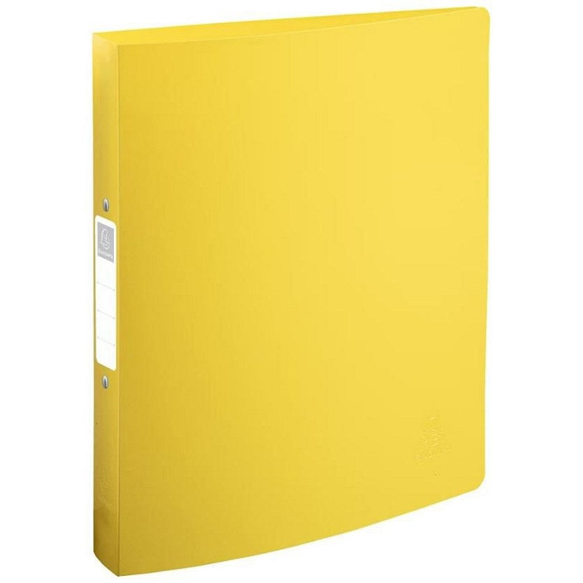Exacompta Bee Blue Recycled Plastic Ring Binder, A4, 2 O-Ring, 30mm Capacity, Assorted, Pack of 12