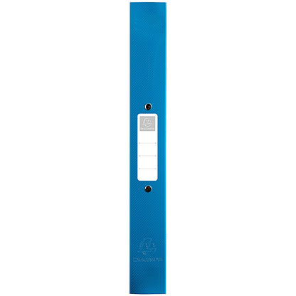 Exacompta Bee Blue Recycled Plastic Ring Binder, A4, 2 O-Ring, 30mm Capacity, Assorted, Pack of 12