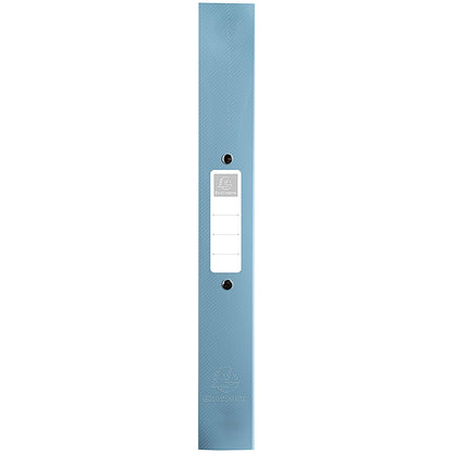 Exacompta Bee Blue Recycled Plastic Ring Binder, A4, 2 O-Ring, 30mm Capacity, Assorted, Pack of 12