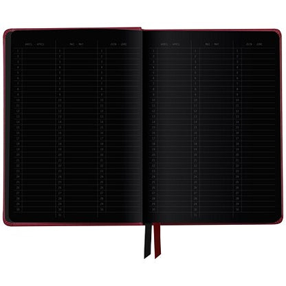 Rhodiarama Creation Dot Goalbook, A5, 160 Pages, Black