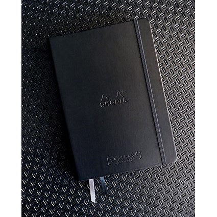 Rhodiarama Creation Dot Goalbook, A5, 160 Pages, Black