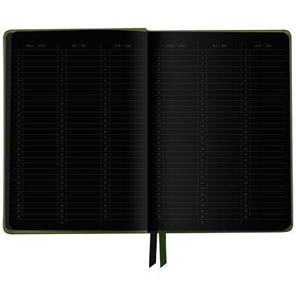 Rhodiarama Creation Dot Goalbook, A5, 160 Pages, Sage