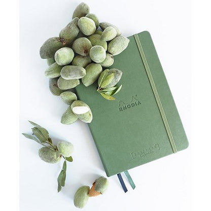 Rhodiarama Creation Dot Goalbook, A5, 160 Pages, Sage
