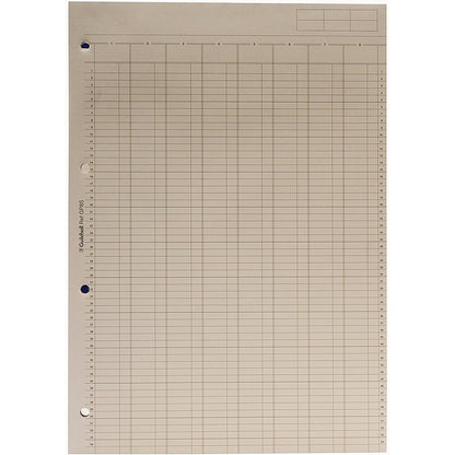 Guildhall Account Pad GP8SZ, A4, 8 Cash Columns, Ruled 54 Feint, 60 Leaf