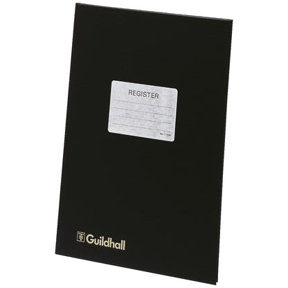 Guildhall Attendance Register, 298x203mm, 24 Openings, 96 Pages, Black Easy2Order : GHT1030