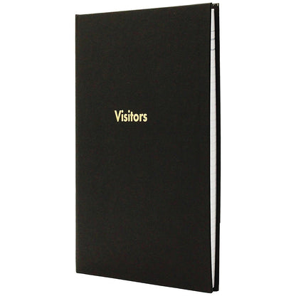 Guildhall Visitors Book, Casebound, 160 Pages, Black