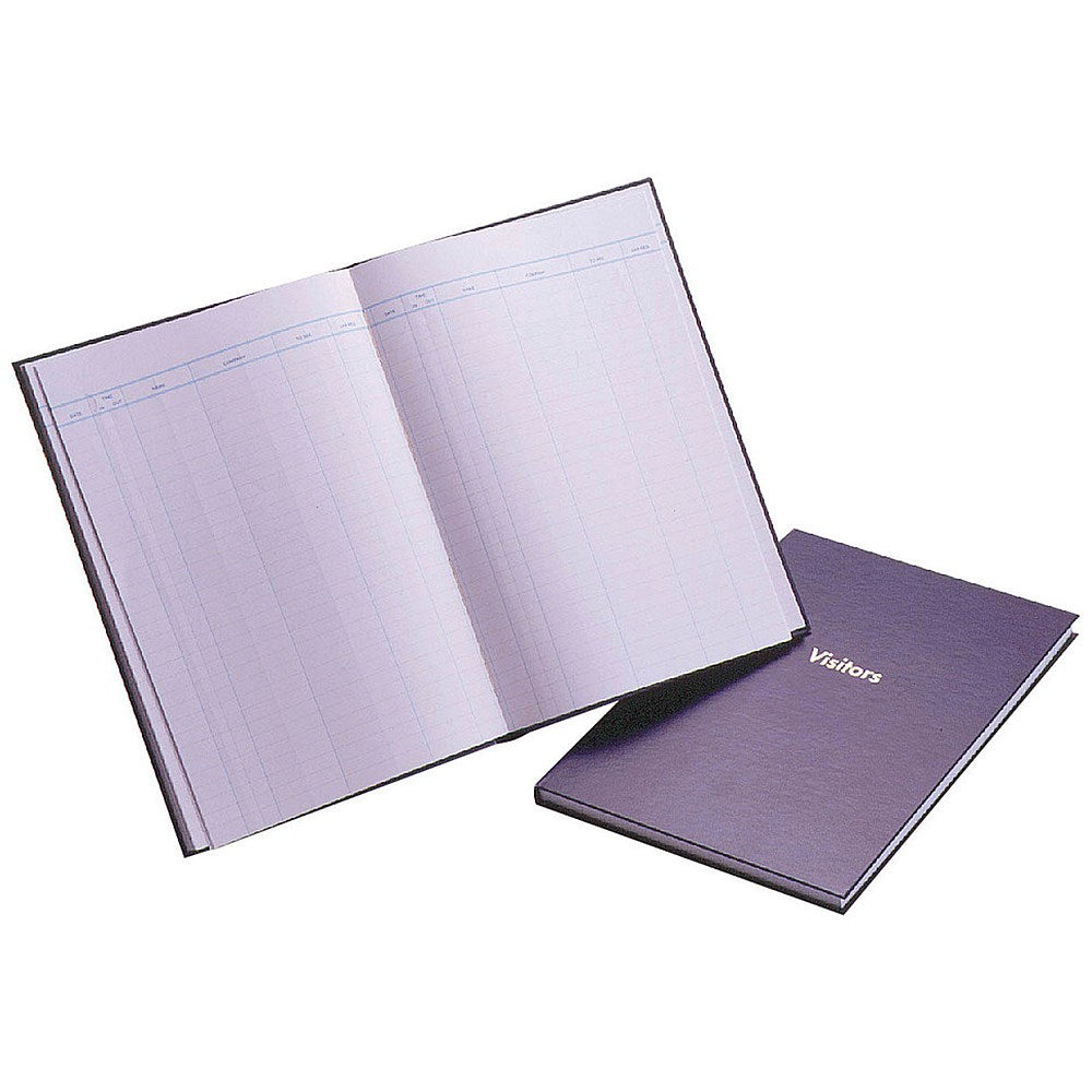 Guildhall Visitors Book, Casebound, 160 Pages, Black