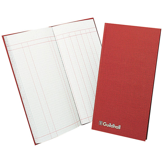 Guildhall Casebound Petty Cash Book 298x152mm T272 1810