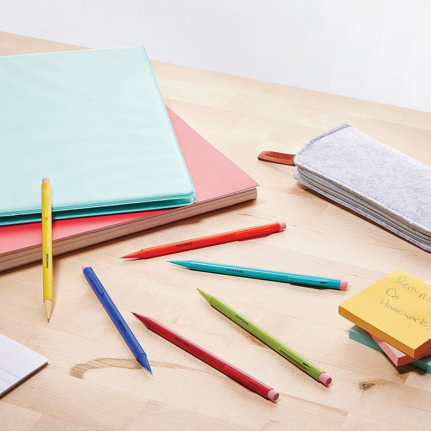 Paper Mate Non-Stop Automatic Pencil, Assorted Neon Barrels, Pack of 12 Easy2Order : GL01445