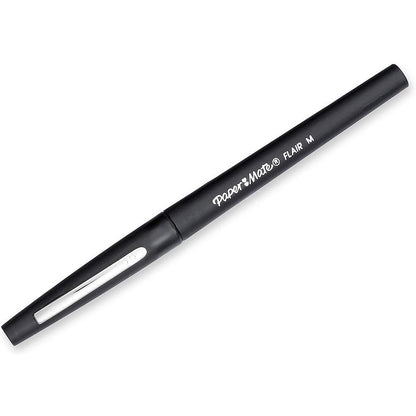 Paper Mate Fine Line Marker, 0.8mm Line, Black, Pack of 12 Easy2Order : GL09512