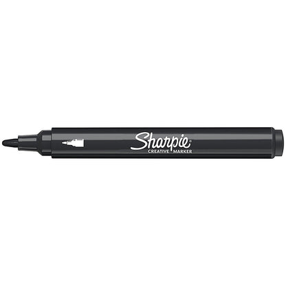 Sharpie Creative Marker Bullet Tip Black (Pack of 6) Easy2Order : GL18123