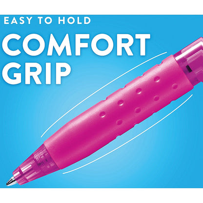 PaperMate Inkjoy 300Rt Ballpoint Pen, Medium 1.0mm Tip, Assorted, Pack of 24