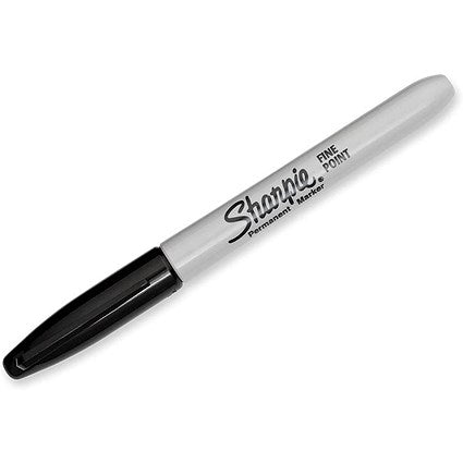 Sharpie Permanent Marker Fine Black (Pack of 36)