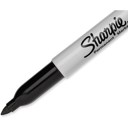 Sharpie Permanent Marker Fine Black (Pack of 36)