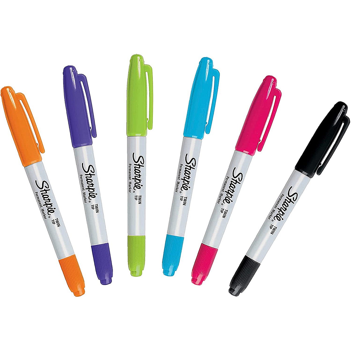 Sharpie Permanent Marker Twin Tip Assorted (Pack of 8)