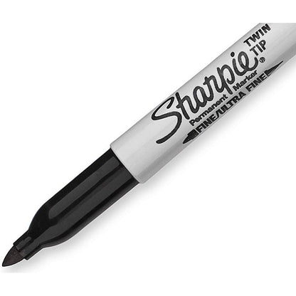 Sharpie Permanent Marker Twin Tip Assorted (Pack of 8)