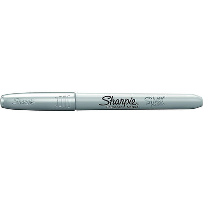 Sharpie Metallic Permanent Marker Pen, Fine, Gold, Silver and Bronze, Pack of 3