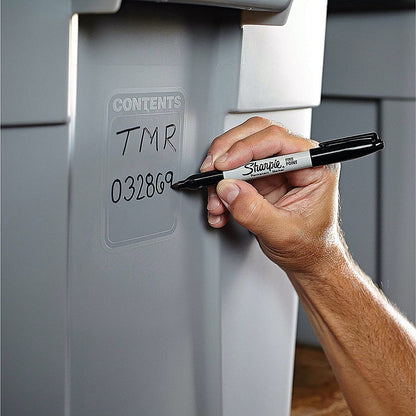 Sharpie 08 Permanent Marker Fine Tip Black (Pack of 12)