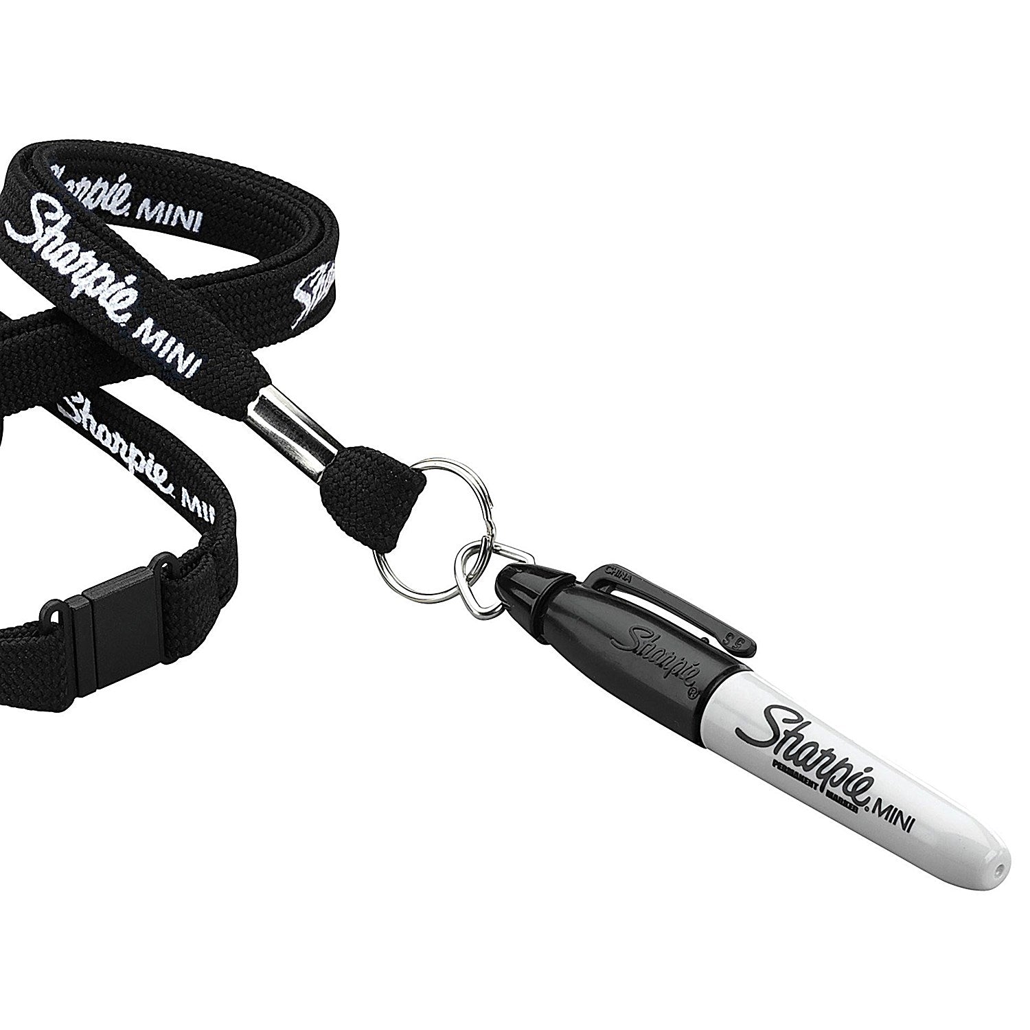 Sharpie Mini Permanent Markers with Key Ring Pocket-Sized Fine Point Assorted (Pack of 72)