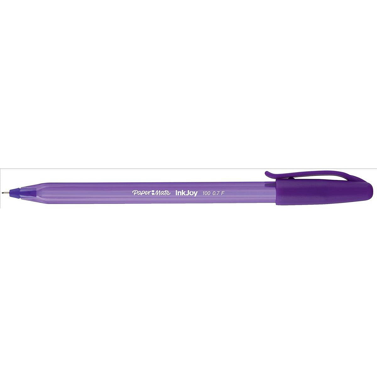 Paper Mate Inkjoy 100 Stick Ballpoint Pen, Assorted, Pack of 8