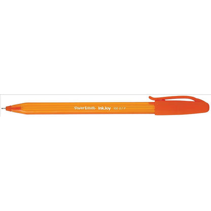 Paper Mate Inkjoy 100 Stick Ballpoint Pen, Assorted, Pack of 8