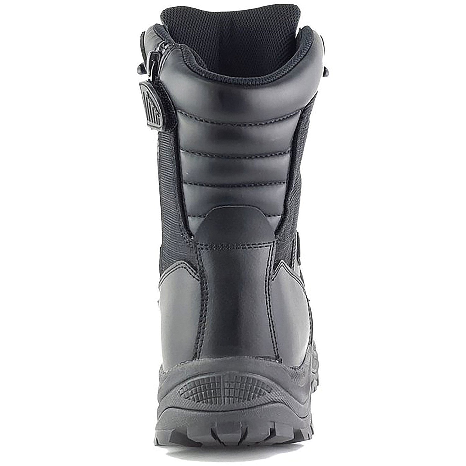 Tuffking Bishop Tactical Non-Safety Leather Boots, 8 Inch Zip, Black, 10 Easy2Order : GNS91250