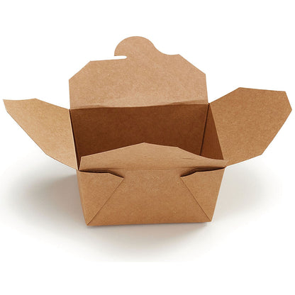 Go-Pak Deli Box Fold Top, Small, Kraft, Pack of 450