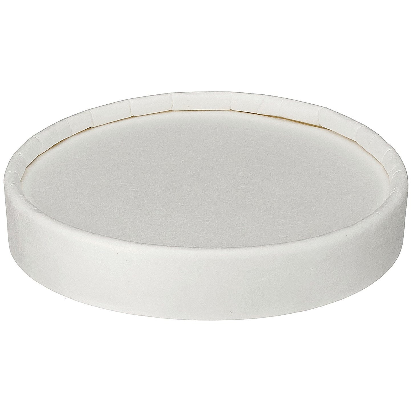 Go-Pak Soup Cup PP Lined Lid, Assorted Sizes, White, Pack of 500 Easy2Order : GPK60155
